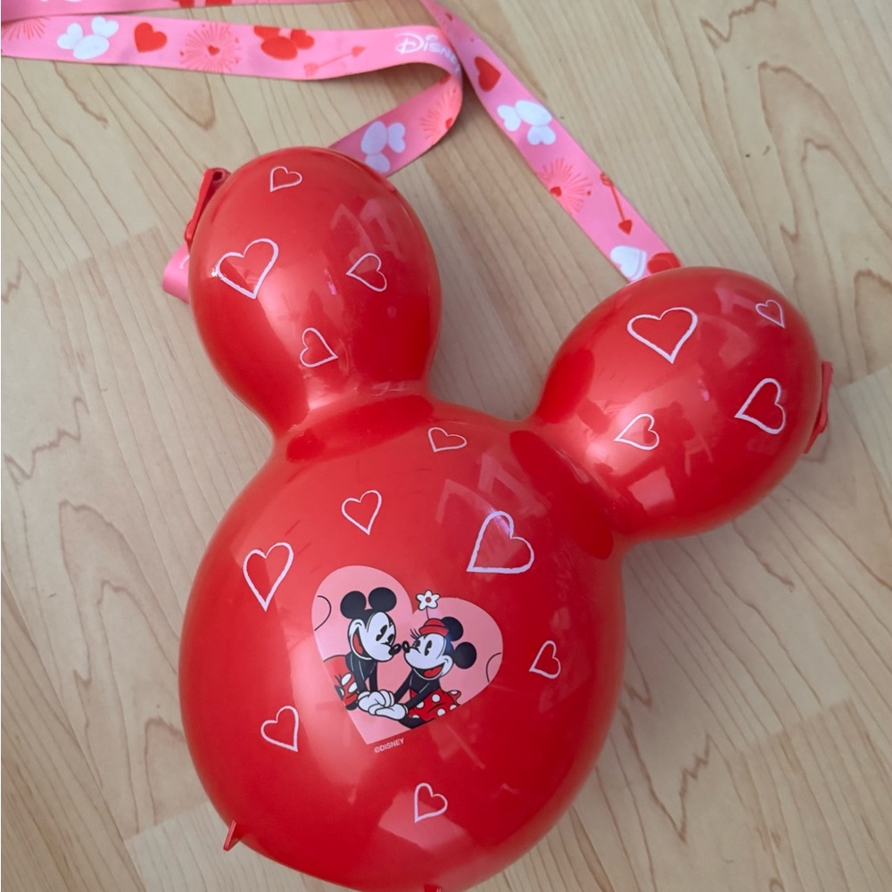 Valentine's Day Disney Balloon Popcorn Bucket